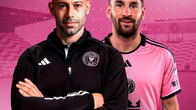Mascherano inicia en Inter Miami su vínculo como DT de Messi